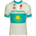 ASTANA kasachischer Meister 2011 Radsport-Profi-Team-Kurzarmtrikot mit kurzem Reißverschluss ASTANA kasachischer Meister 2011 Radsport-Profi-Team-Kurzarmtrikot mit kurzem Reißverschluss