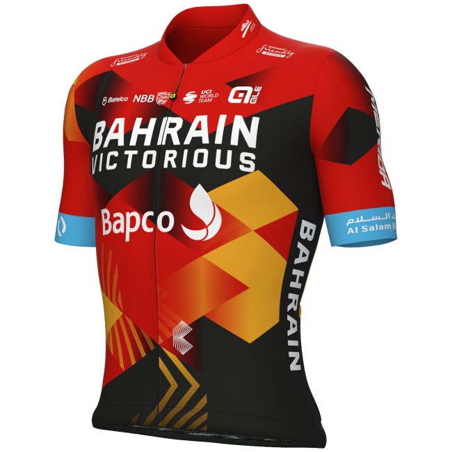 Bahrain Victorious 2023 Radtrikot kurzarm-ALE Radsport-Profi-Team Bahrain Victorious 2023 Radtrikot kurzarm-ALE Radsport-Profi-Team