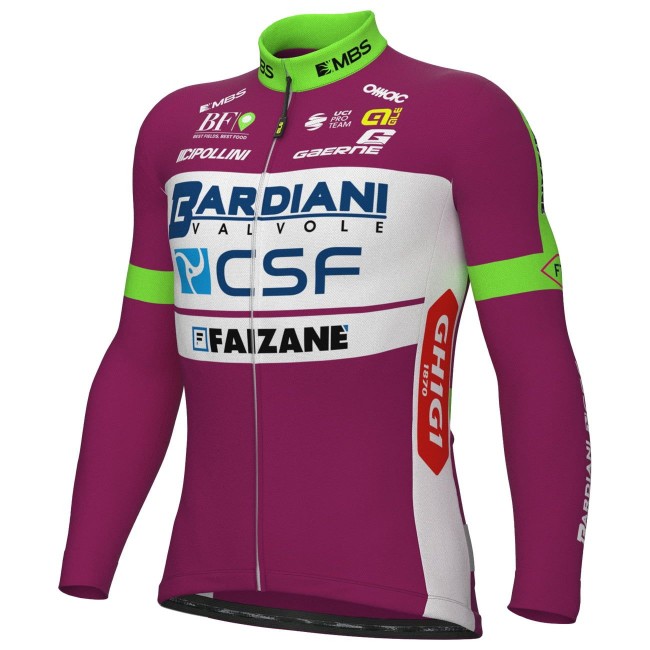 BARDIANI CSF FAIZANE' 2022 Radtrikot langarm-ALE Radsport-Profi-Team BARDIANI CSF FAIZANE' 2022 Radtrikot langarm-ALE Radsport-Profi-Team