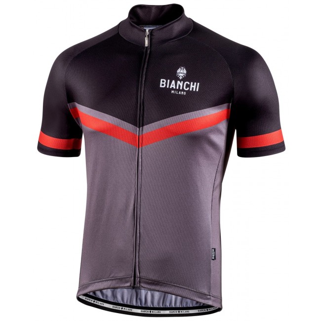 OLLASTU Radtrikot kurzarm schwarz/grau OLLASTU Radtrikot kurzarm schwarz/grau