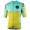 TIRANO Radtrikot kurzarm gelb/celeste
