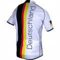 Deutschland Limited Design Edition Radtrikot kurzarm weiß Deutschland Limited Design Edition Radtrikot kurzarm weiß