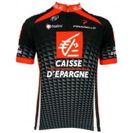 Caisse d'Epargne 2010 Radtrikot kurzarm kurzer RV-Radsport-Profi-Team