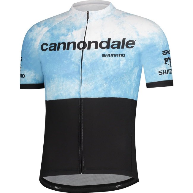 Cannondale FACTORY RACING 2022 Limited Edition Radtrikot kurzarm schwarz/blau-Radsport-Profi-Team Cannondale FACTORY RACING 2022 Limited Edition Radtrikot kurzarm schwarz/blau-Radsport-Profi-Team