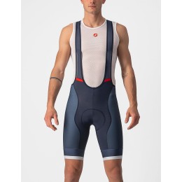 COMPETIZIONE KIT Trägerhose kurz blau/weiß-silber