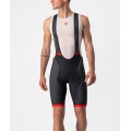 COMPETIZIONE KIT Trägerhose kurz schwarz/rot
