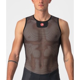 CORE MESH 3 Netz Funktionsunterhemd ärmellos schwarz