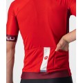 ENTRATA VI Radtrikot kurzarm rot