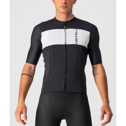 PROLOGO 7 Radtrikot kurzarm schwarz/weiß