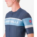 SCORPIONE 3 Radtrikot kurzarm blau