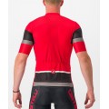 SCORPIONE 3+COMPETIZIONE KIT Radsport-Set (Kurzarmtrikot+Trägerhose) rot/schwarz SCORPIONE 3+COMPETIZIONE KIT Radsport-Set (Kurzarmtrikot+Trägerhose) rot/schwarz