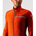 SQUADRA STRETCH JACKET-Fahrrad Windjacke orange-rot