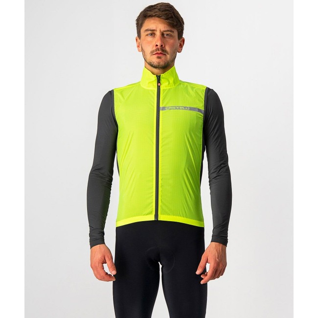 SQUADRA STRETCH VEST-Fahrradweste neongelb SQUADRA STRETCH VEST-Fahrradweste neongelb