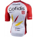 COFIDIS 2021 Radtrikot kurzarm (langer RV)-Radsport-Profi-Team COFIDIS 2021 Radtrikot kurzarm (langer RV)-Radsport-Profi-Team