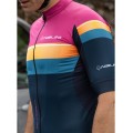 New Speed Radtrikot kurzarm blau/orange/magenta New Speed Radtrikot kurzarm blau/orange/magenta