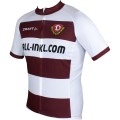 DYNAMO DRESDEN-Auswärtstrikot-Radtrikot kurzarm weiß/weinrot DYNAMO DRESDEN-Auswärtstrikot-Radtrikot kurzarm weiß/weinrot