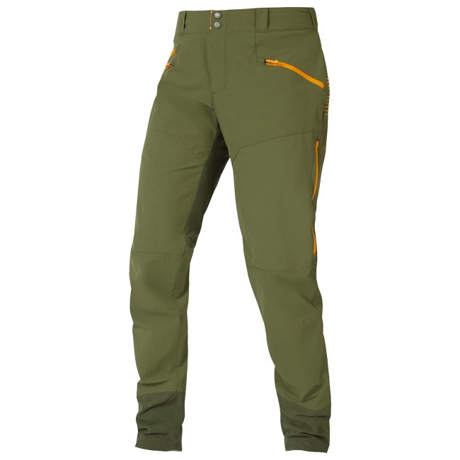 SINGLETRACK TROUSER II Radhose lang olivgrün SINGLETRACK TROUSER II Radhose lang olivgrün