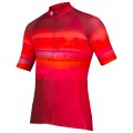 Virtual Texture Radtrikot kurzarm rot Virtual Texture Radtrikot kurzarm rot