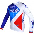 FRANCAISE DES JEUX (FDJ) 2016 Langarmtrikot B'TWIN Radsport-Profi-Team FRANCAISE DES JEUX (FDJ) 2016 Langarmtrikot B'TWIN Radsport-Profi-Team
