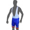 FRANCAISE DES JEUX (FDJ) 2016 Trägerhose blau B'TWIN Radsport-Profi-Team FRANCAISE DES JEUX (FDJ) 2016 Trägerhose blau B'TWIN Radsport-Profi-Team