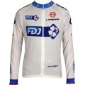 FRANCAISE DES JEUX (FDJ) 2011 Radsport-Profi-Team-Langarmtrikot FRANCAISE DES JEUX (FDJ) 2011 Radsport-Profi-Team-Langarmtrikot