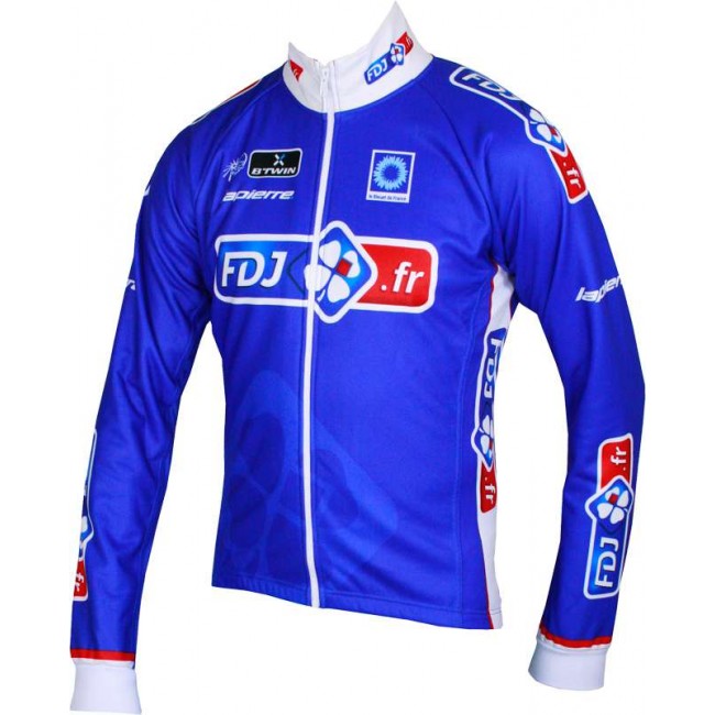 FRANCAISE DES JEUX (FDJ.fr) 2014 Radsport-Winterjacke-Radsport-Profi-Team FRANCAISE DES JEUX (FDJ.fr) 2014 Radsport-Winterjacke-Radsport-Profi-Team