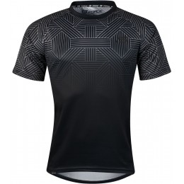 CITY Radtrikot kurzarm schwarz