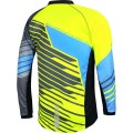 DOWNHILL Radtrikot langarm MTB/Freeride neongelb