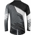 DOWNHILL Radtrikot langarm MTB/Freeride schwarz/weiß DOWNHILL Radtrikot langarm MTB/Freeride schwarz/weiß