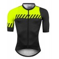 FASHION Aero Radtrikot kurzarm neongelb/schwarz