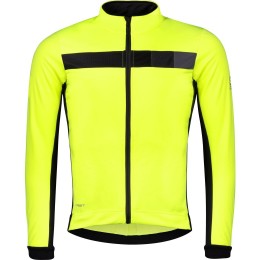FROST Softshell Fahrradjacke neongelb