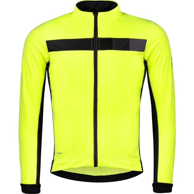 FROST Softshell Fahrradjacke neongelb FROST Softshell Fahrradjacke neongelb