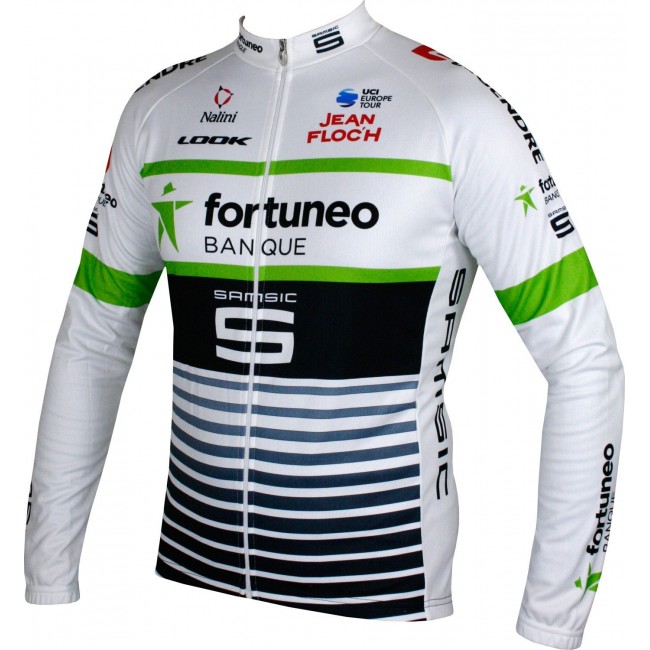 FORTUNEO-SAMSIC 2018 Radtrikot langarm-Radsport-Profi-Team FORTUNEO-SAMSIC 2018 Radtrikot langarm-Radsport-Profi-Team