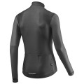 PODIUM Radtrikot langarm schwarz/grau