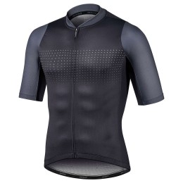 PODIUM Radtrikot kurzarm schwarz
