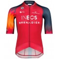 INEOS GRENADIERS 2023 EPIC RACE Radtrikot kurzarm (langer RV)-Radsport-Profi-Team INEOS GRENADIERS 2023 EPIC RACE Radtrikot kurzarm (langer RV)-Radsport-Profi-Team