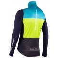 Asfalto Jkt Fahrrad Winterjacke dunkelblau/gelbgrün/türkis Asfalto Jkt Fahrrad Winterjacke dunkelblau/gelbgrün/türkis