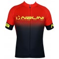 Horizon Jersey Radtrikot kurzarm schwarz/orangerot