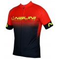 Horizon Jersey Radtrikot kurzarm schwarz/orangerot