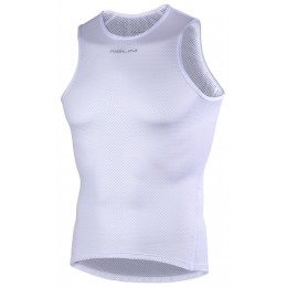 Kermesse Tank Funktionsunterhemd ärmellos weiß