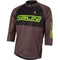 PRO Trail Jersey Medium SL MTB-Trikot grün/braun PRO Trail Jersey Medium SL MTB-Trikot grün/braun