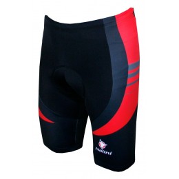 LIGHTNING Radhose kurz schwarz/rot