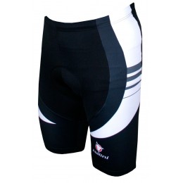 LIGHTNING Radhose kurz schwarz/weiß