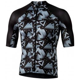 MEXICO1968 Radtrikot kurzarm schwarz