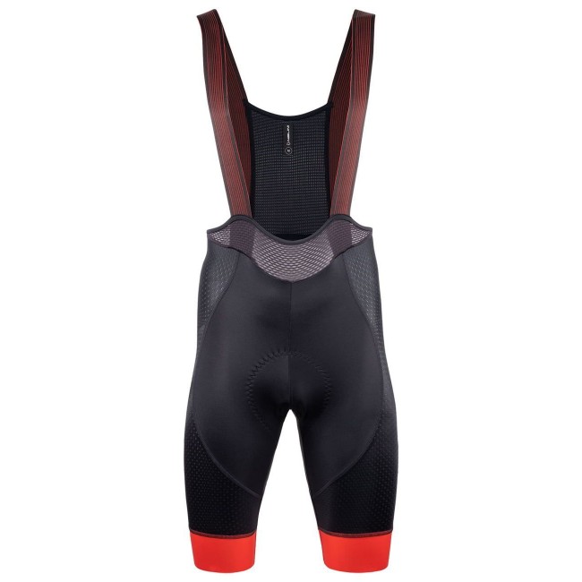 New Color Bib Short Trägerhose kurz schwarz/rot New Color Bib Short Trägerhose kurz schwarz/rot