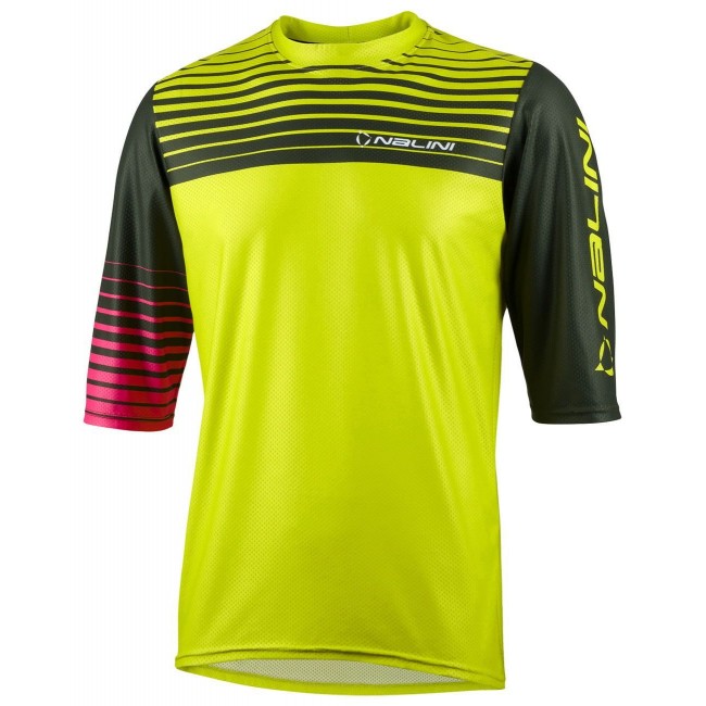 New Hill MTB Trikot kurzarm gelbgrün New Hill MTB Trikot kurzarm gelbgrün