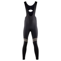 New Warm Reflex Bib Tight Trägerhose lang schwarz