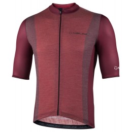 New Wool Radtrikot kurzarm rot