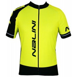 Übergröße Pace Jersey Radtrikot kurzarm neongelb/schwarz