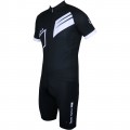 Radsport-Set (Radtrikot Blade Jersey+Trägerhose Cocis 2) schwarz/weiß